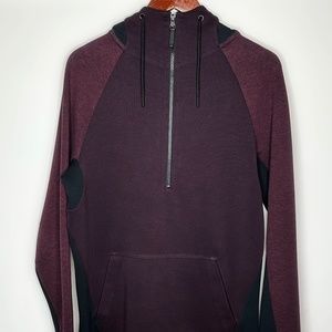 Nike Tech Fleece Zip Hoodie MENS - MAROON - SMALL